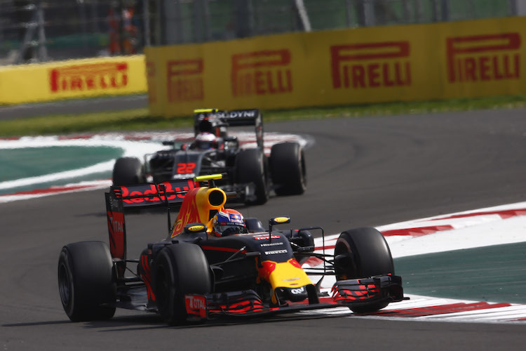 Max Verstappen in Mexiko