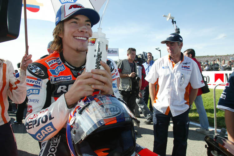 Der junge Nicky Hayden 2003 in der MotoGP