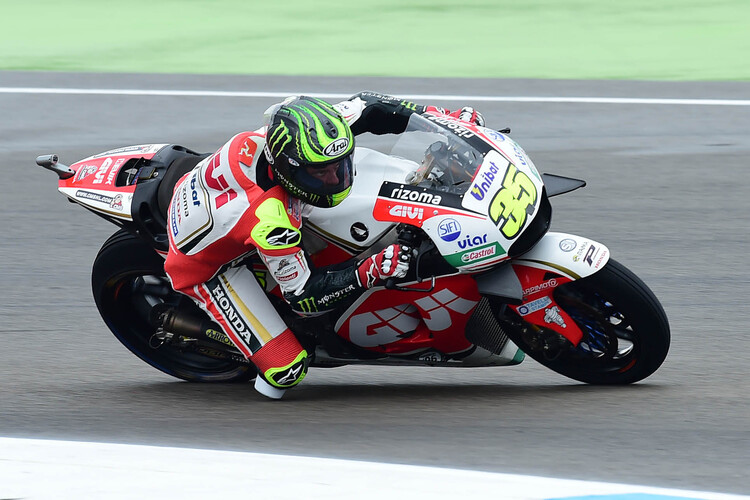 Cal Crutchlow in Assen auf der LCR-Honda: Sturz am Freitag, Sturz am Samstag