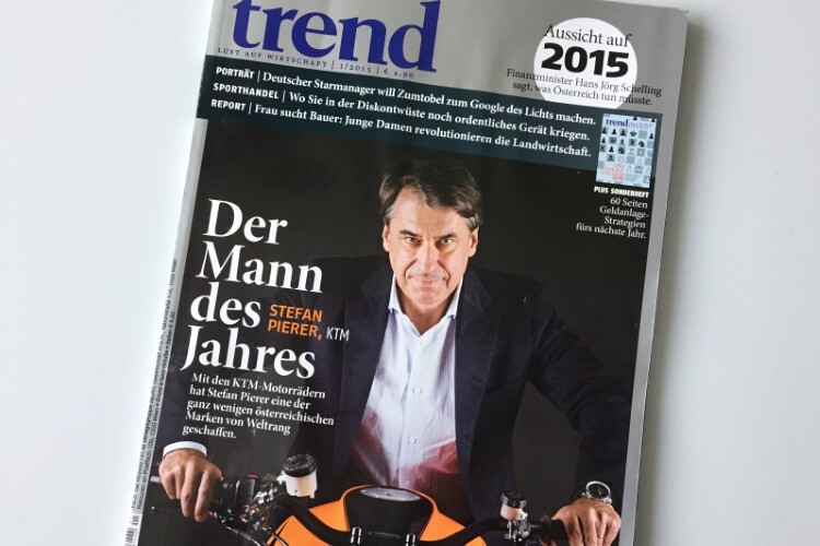 Stefan Pierer: Die trend-Redaktion wählte ihn zum «Mann des Jahres»