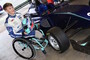 Billy Monger vor dem Test