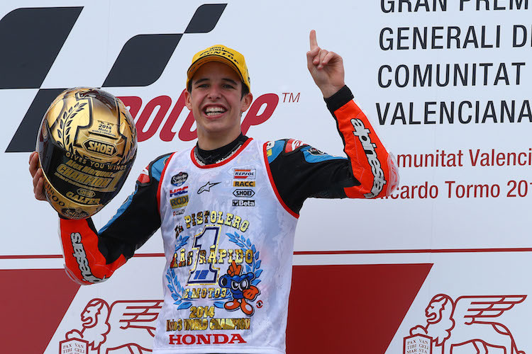 Alex Marquez krönte sich in Valencia zum Moto3-Weltmeister