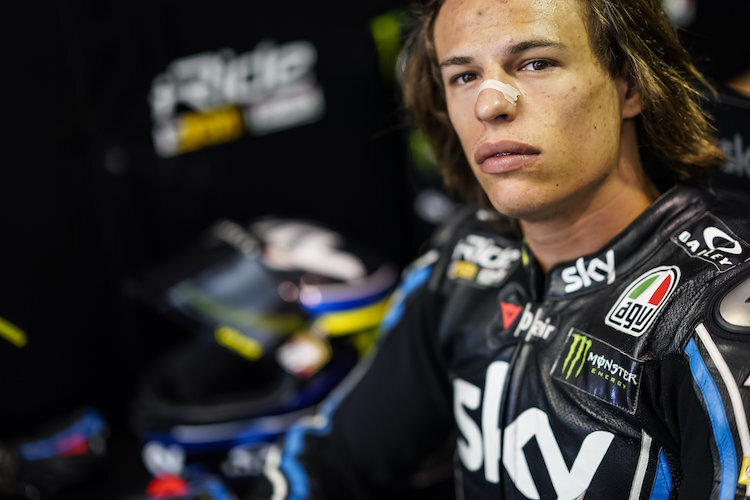 Nicolò Bulega muss eine Zwangspause einlegen