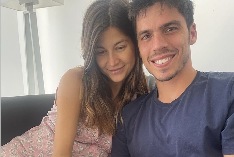 Vater Joan Mir und Mutter Alejandra Garro Lopez