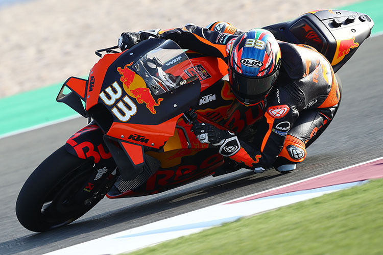 Red Bull-KTM-Werkspilot Brad Binder: Auch er befindet sich im MotoGP-Lockdown