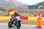 Lorenzo auf der Aragón-Auslaufrunde: Diesmal stellten sich seine Gegner selbst ein Bein