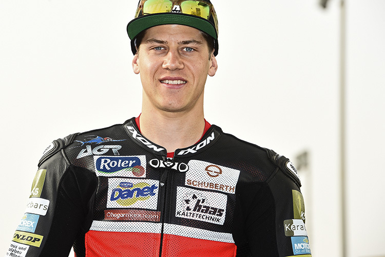 Der deutsche Moto2-Pilot Marcel Schrötter