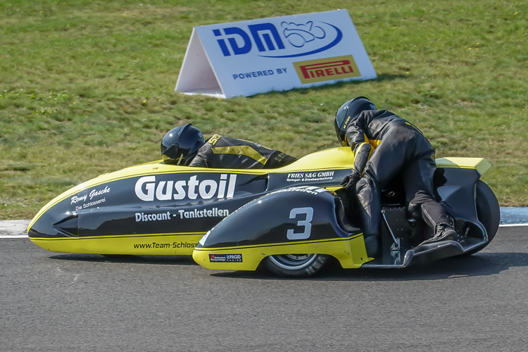 Die Schweizer Markus Schlosser/Marcel Fries waren in der Saison 2020 das stärkste Sidecar-Team