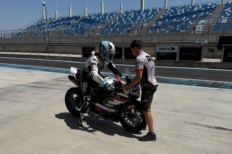 Marcel Schrötter ist vom Balaton Park Circuit nicht begeistert
