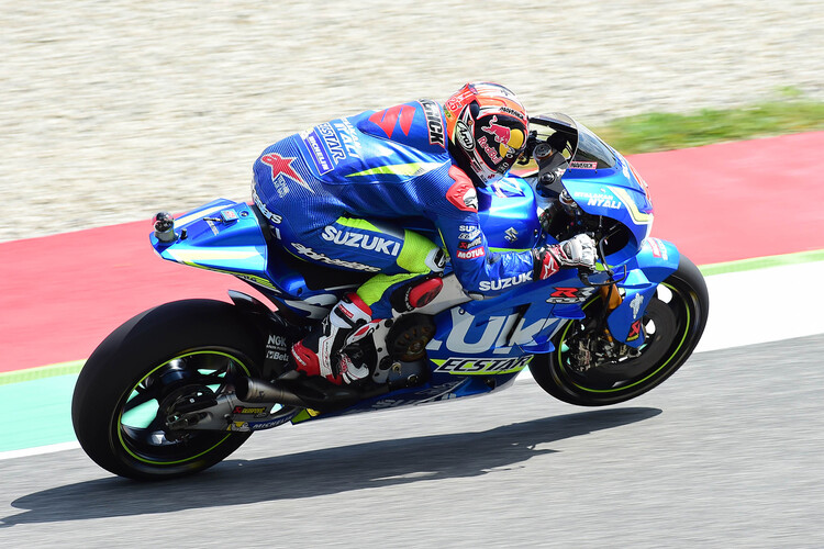 Maverick Viñales in Mugello auf der GSX-RR