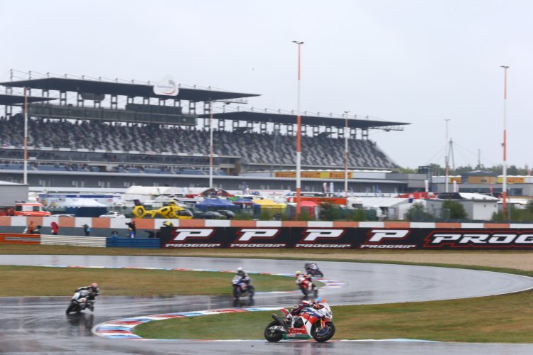 Regenrennen sind auf dem Lausitzring sind besonders spektakulär