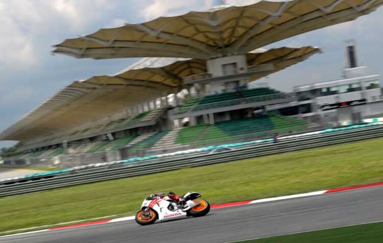 Marc Márquez in Sepang