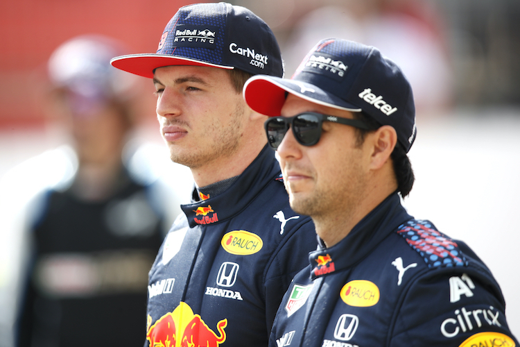 Sergio Pérez und Max Verstappen arbeiten gut zusammen