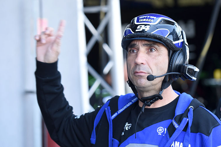 Der Teamchef von GMT94 Yamaha, Christophe Guyot, glaubt an den vierten WM-Titel