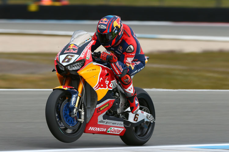 Stefan Bradl auf der Honda CBR100 RR SP2 Fireblade