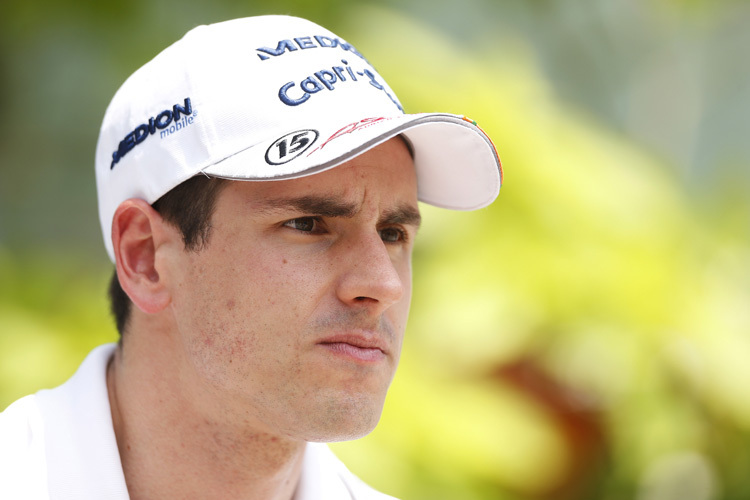 Adrian Sutil nach vorzeitigem Feierabend