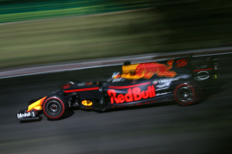 Daniel Ricciardo gab ab Trainingsfreitag auf dem Hungaroring das Tempo vor