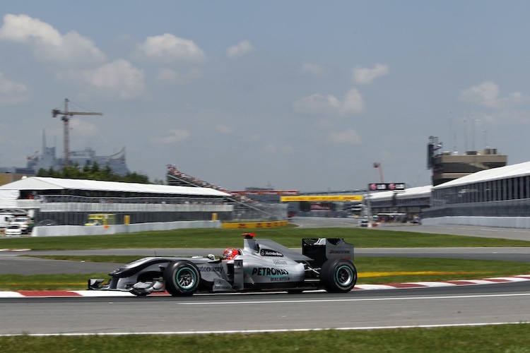 Schumacher wurde in Montreal nur Elfter