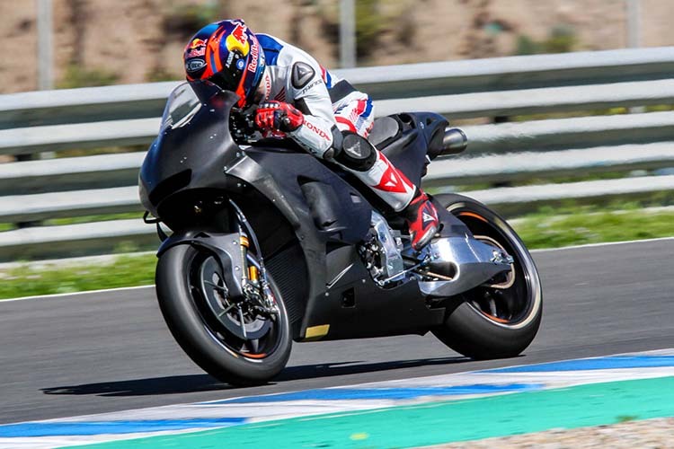 Stefan Bradl Ende März beim Test in Jerez