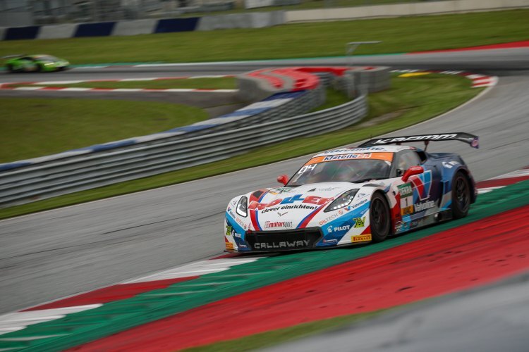 Dominator beim ADAC GT Masters am Red Bull Ring: Die Corvette C7 GT3-R von Marvin Kirchhöfer und Daniel Keilwitz