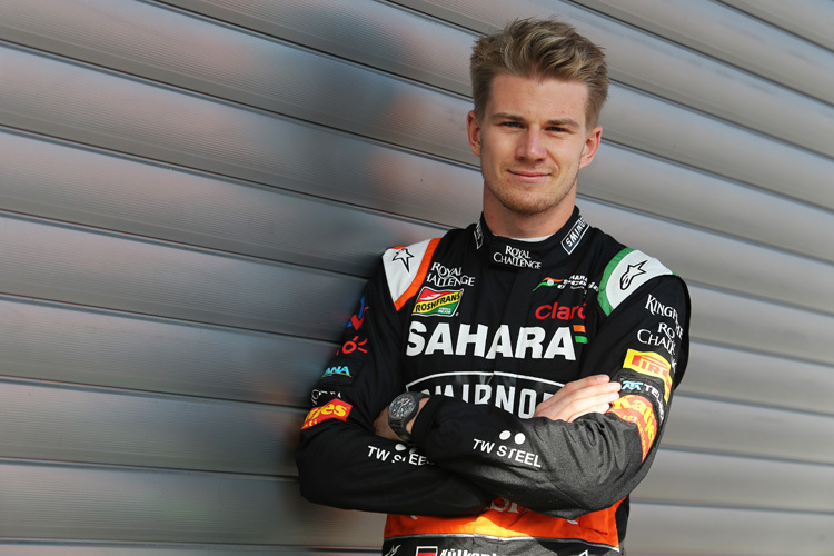 Nico Hülkenberg ist ganz entspannt