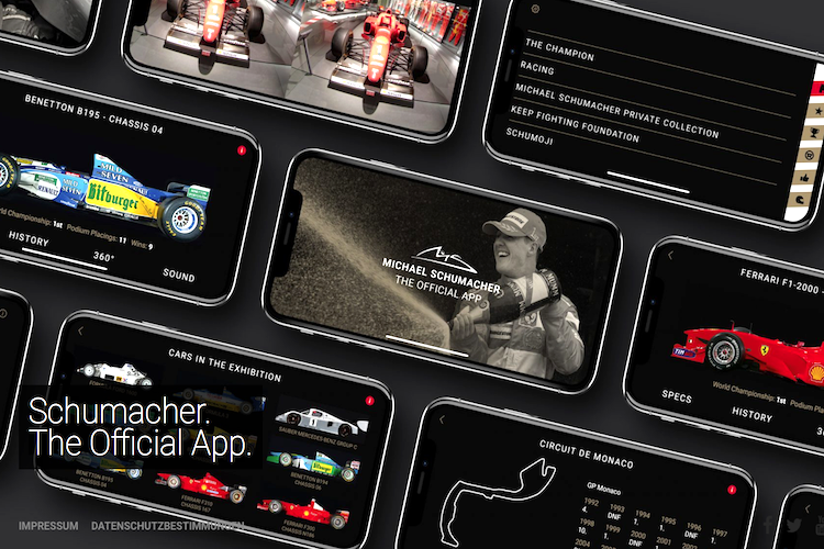 Die neue Schumi-App