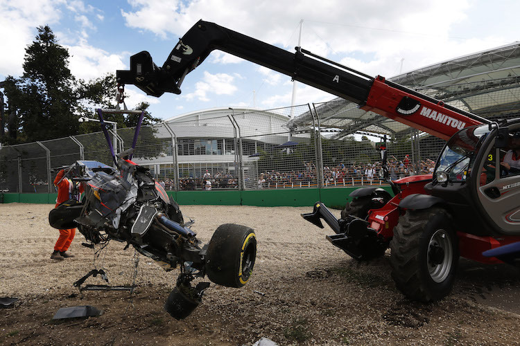 Unfassbar: McLaren will die Kohlefaserzelle dieses Trümmerhaufens erneut verwenden