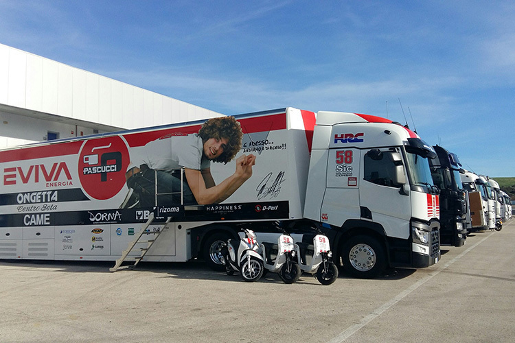 Auch das Moto3-Team von Paolo Simoncelli wird in Jerez testen