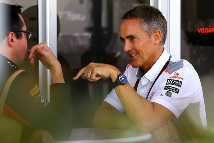 Wird Ex-McLaren-Teamchef Martin Whitmarsh (rechts) den Platz von Eric Boullier einnehmen?