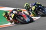 Cal Crutchlow lag zeitweise vor Valentino Rossi