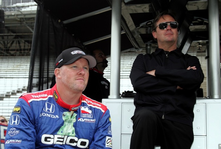 Paul Tracy (li) und Jimmy Vasser müssen haushalten
