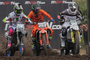 Van de Moosdijk, Pancar und Benistant am Start