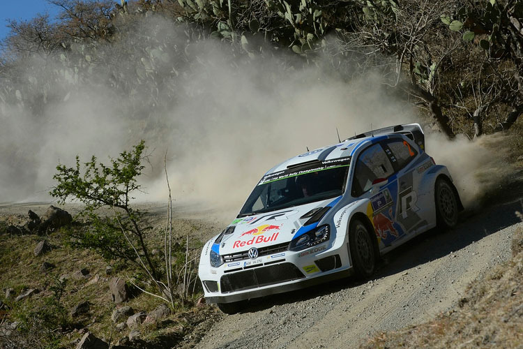 Schnellster im Shakedown zur Rallye Mexiko – Jari-Matti Latvala (Volkswagen) 