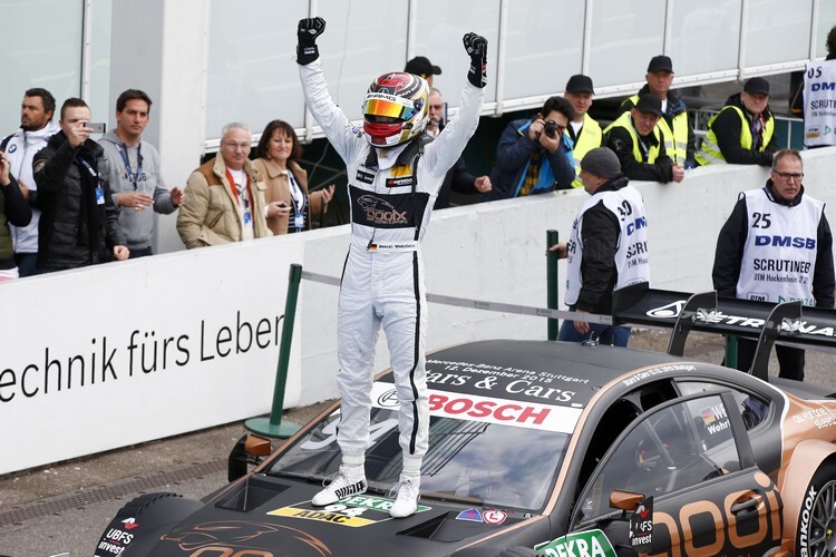 Pascal Wehrlein feiert seinen Titelgewinn