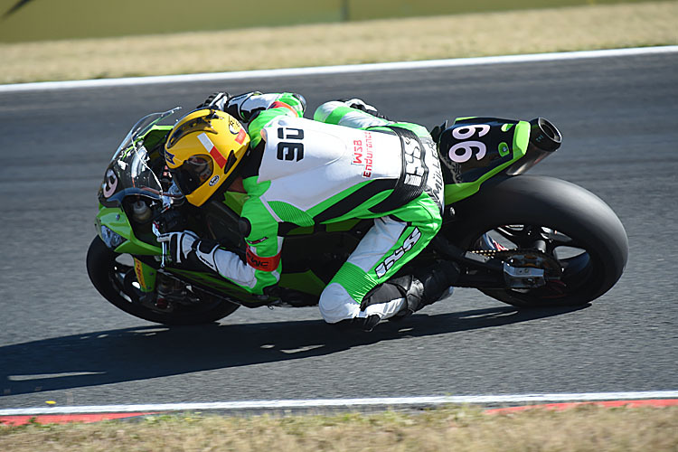 Sascha Müller beim WM-Debüt in Oschersleben 2016