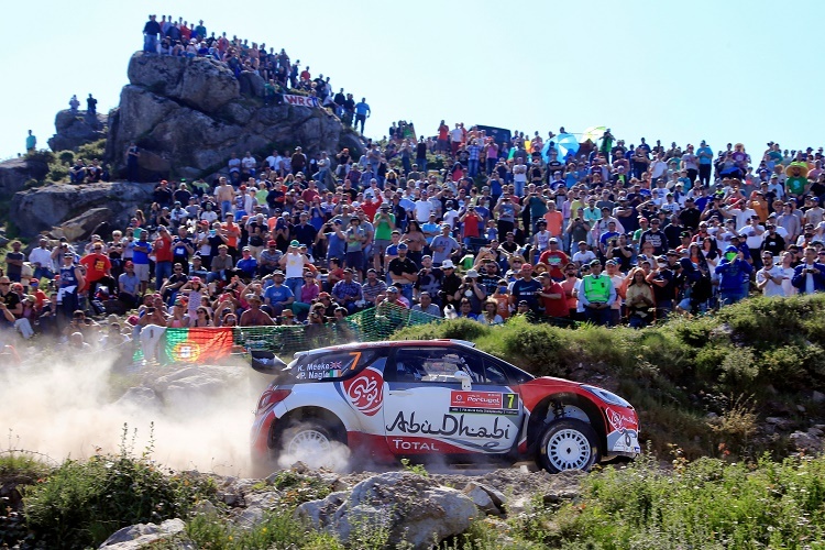 Kris Meeke begeistert die Portugiesen