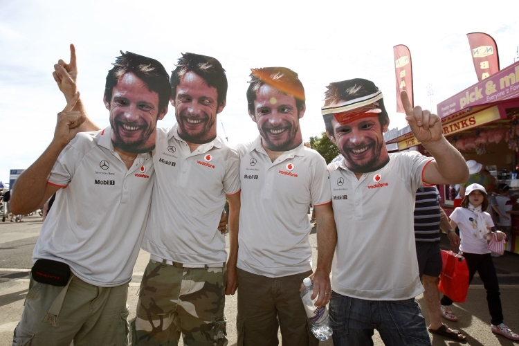 Fans von Jenson Button