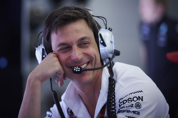 Toto Wolff: «Lewis Hamilton war eine halbe Sekunde schneller als der Rest und das hat er jetzt im Qualifying wiederholt»