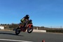 Leo Rammerstorfer beim Training auf seiner KTM RC4