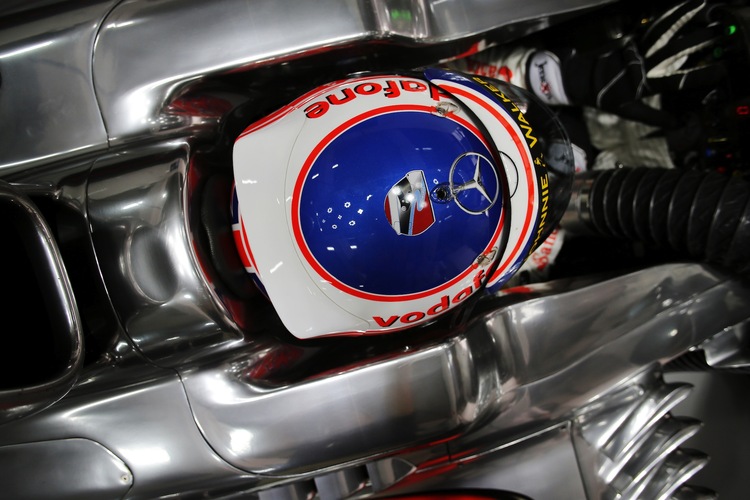 Der Helm von Jenson Button - Eine Erinnerung an Sean Edwards