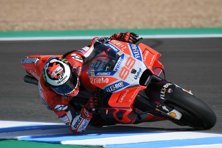 Jorge Lorenzo in Jerez