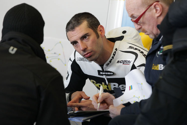 Marco Melandri beim Jerez-Test