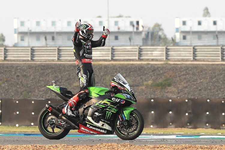 Er tat es schon wieder: Jonathan Rea gewann sechs der bisher sieben Rennen der Superbike-WM in Buriram  