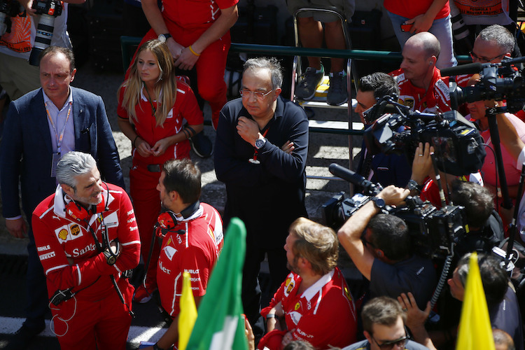 Ferrari-Präsident Sergio Marchionne: «enn uns das nicht gelingen sollte, bleibe ich dabei: Dann steigen wir aus»