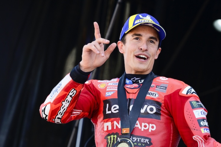 Marc Marquez gewann den Sprint von Aragon