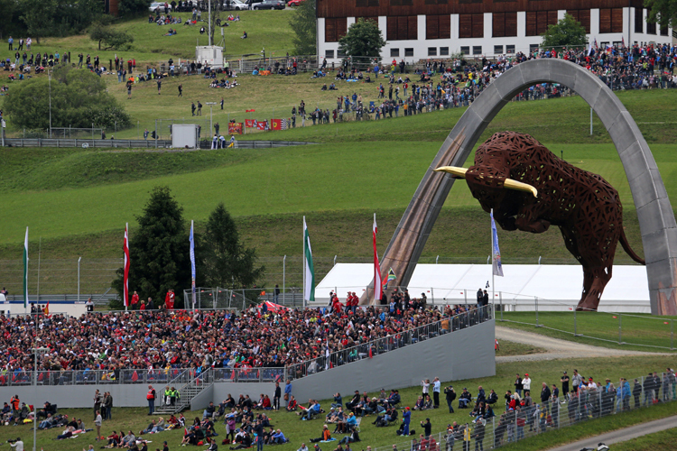 Die Formel 1 ist dieses Wochenende vor einer Traumkulisse auf dem Red Bull Ring unterwegs