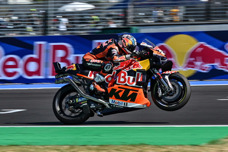 Über mehrere Runden auf einem einsamen vierten Platz: Dani Pedrosa