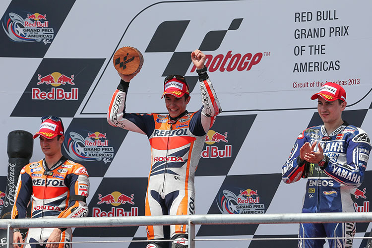 Platz 1: Mit seinem Sieg im erst zweiten Rennen der MotoGP schrieb Marc Márquez Geschichte.