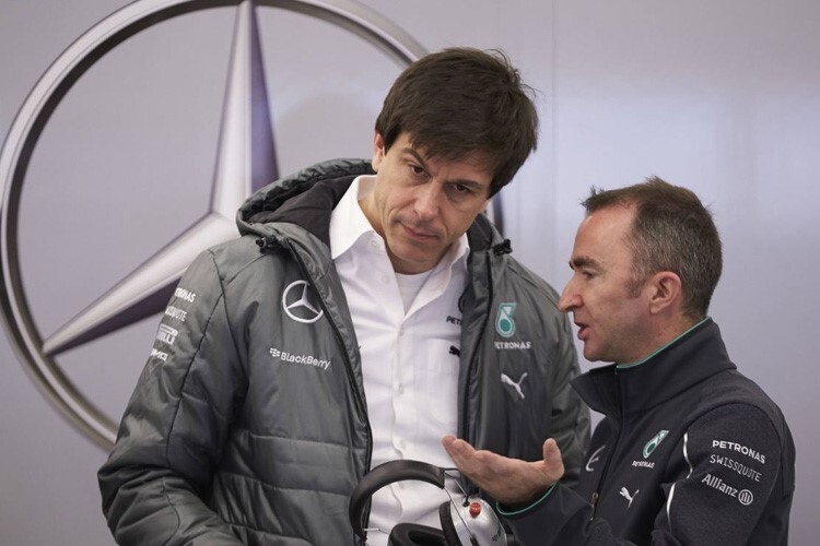 Toto Wolff und Paddy Lowe