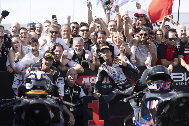 Die Weltmeister-Truppe von BMW